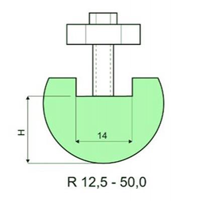 Держатель радиусного пуансона (R7-R50)