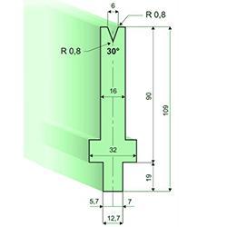 30° Dies, H=90mm
